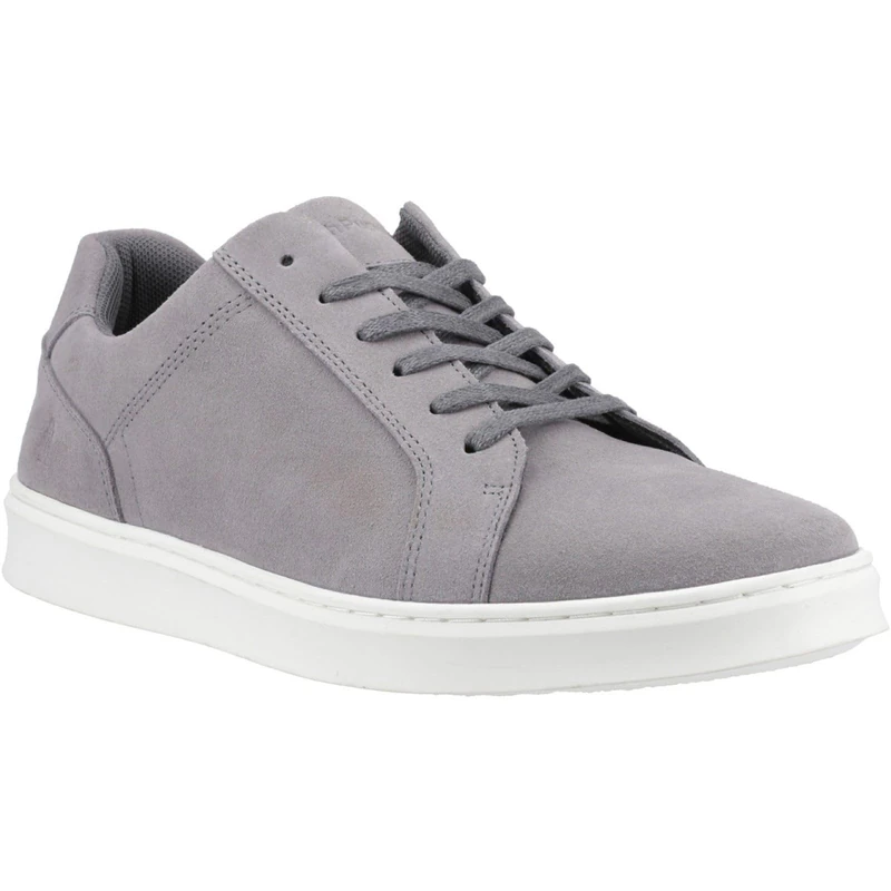 Hush Puppies Men's Mason Suede, Grey, 9 UK