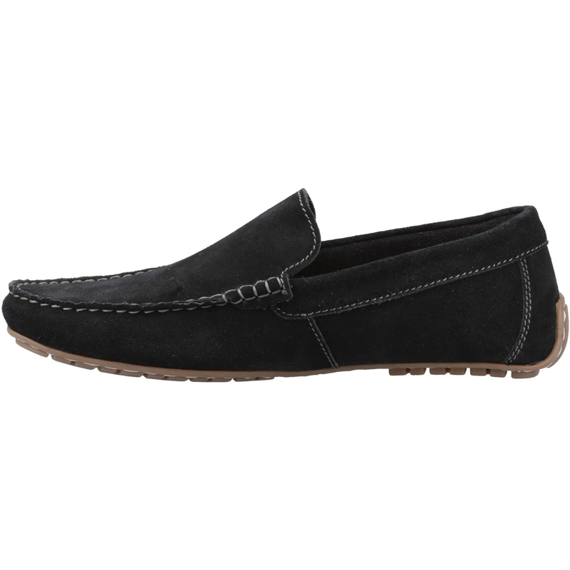 Hush Puppies Men's Ralph Suede, Black, 11 UK
