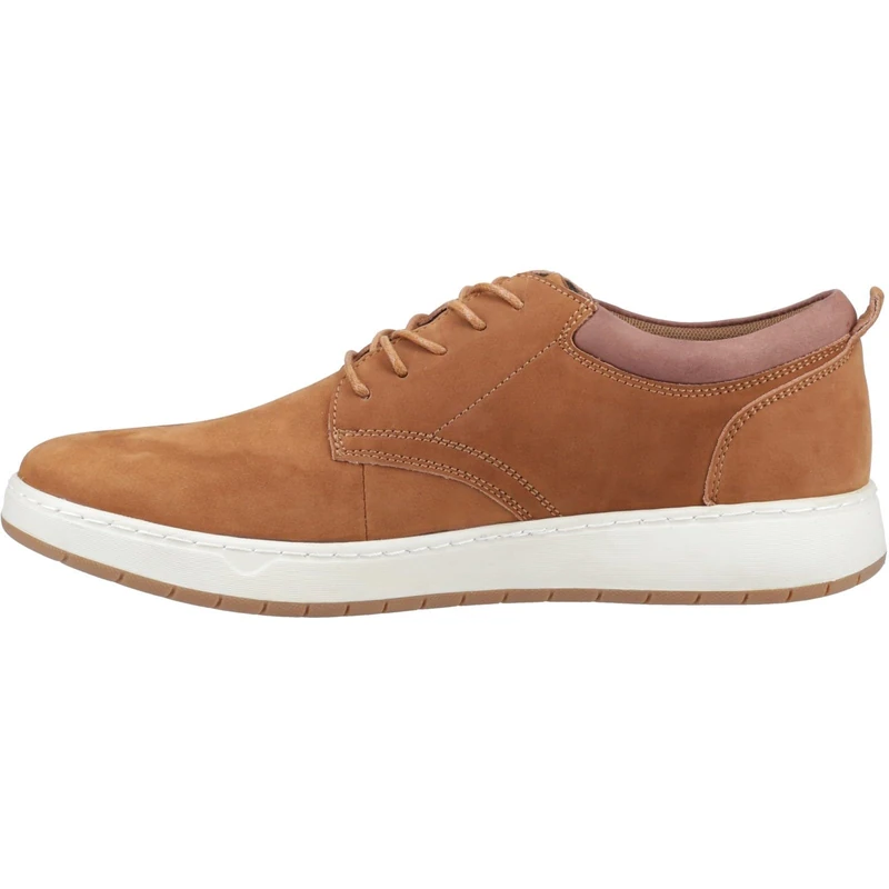 Hush Puppies Male Bowen Lace Up, Tan,8