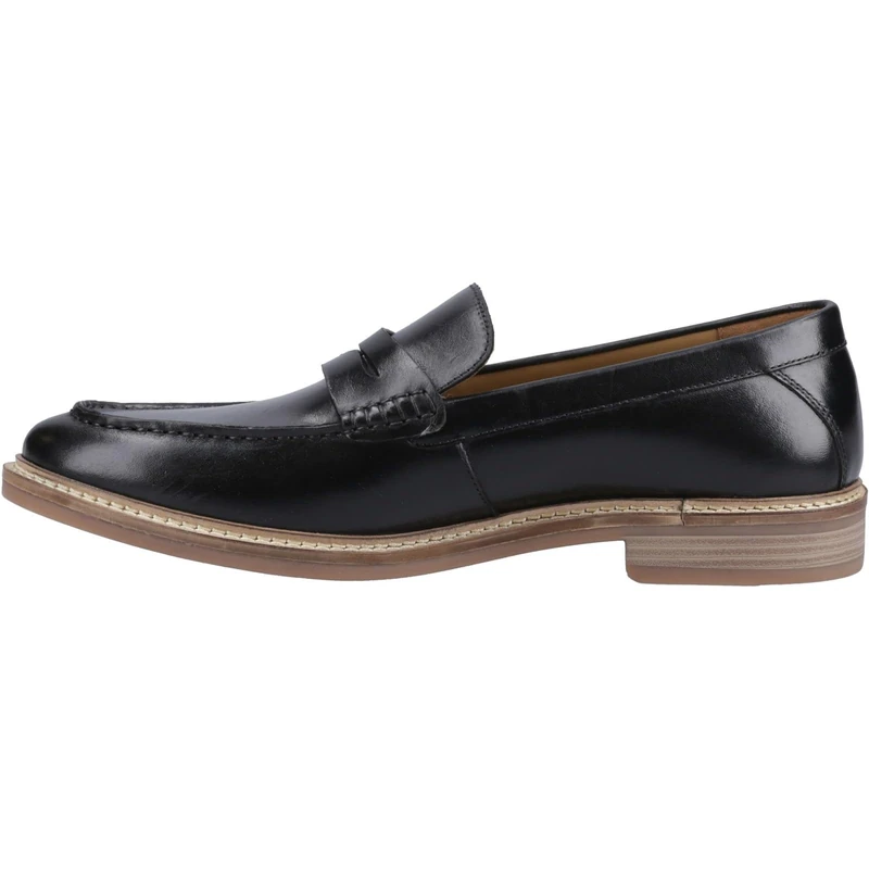 Hush Puppies Men's Benedict, Black, 6 UK