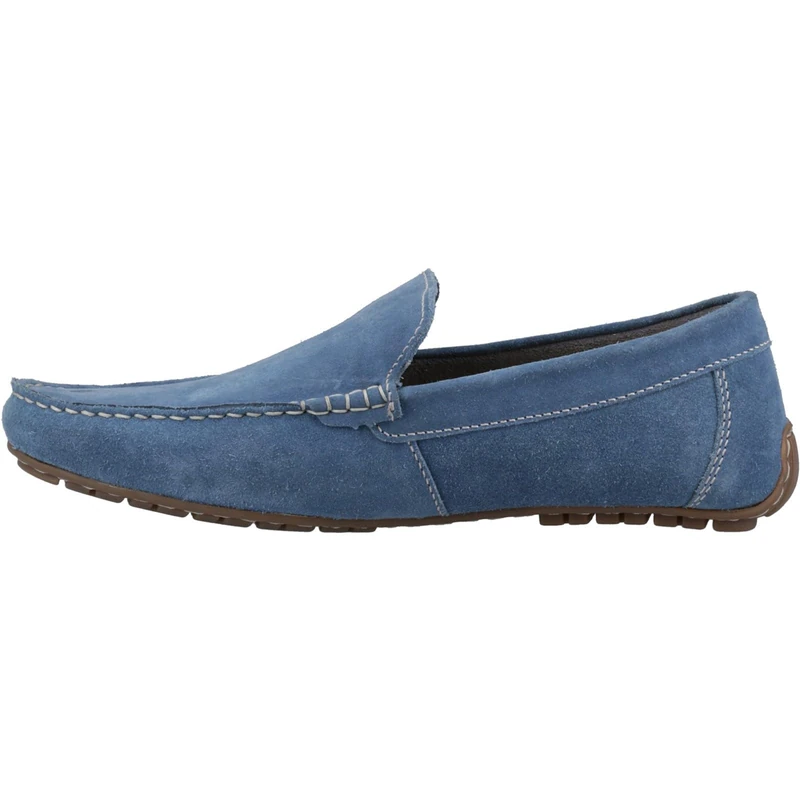 Hush Puppies Male Ralph Suede, Blue,10