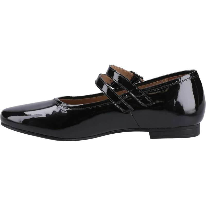 Hush Puppies Women's Naomi Mary Jane Patent, Black, 7 UK