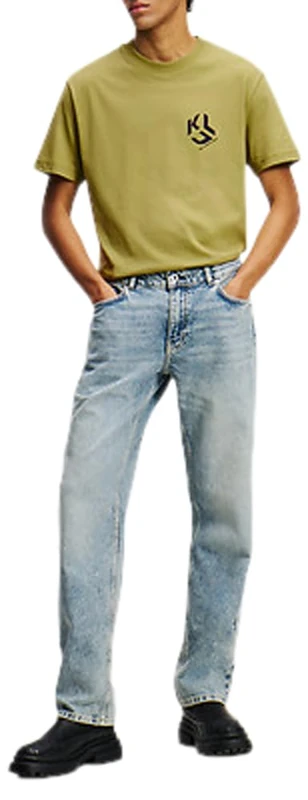 KARL LAGERFELD JEANS, Men's, Straight Denim, Straight Leg, Blue, 3330