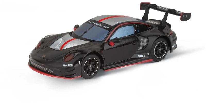 Carrera Hybrid 50051003 Porsche 911 GT3 R Black Devil 1:50 Scale AI-Supported Race Car with Working Lights & USB-C Charging