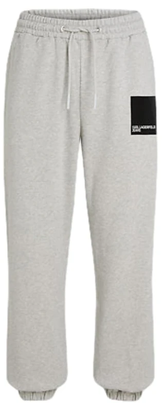 KARL LAGERFELD JEANS, Men's, Box Logo Sweatpant, Regular Fit, Grey, S