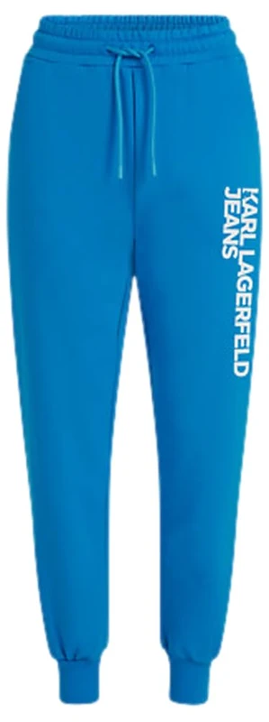 KARL LAGERFELD JEANS Women Text Logo Slim Sweatpant Blithe XL - Image 1