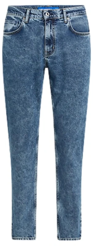 KARL LAGERFELD JEANS, Men's, Tapered Denim, Tapered Leg, Blue, 3630