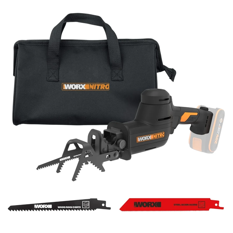 WORX | Compact Hand Saw, WG893E.9, Brushless Motor, Ideal for Pruning Small Branches, Does Not Include Battery or Charger