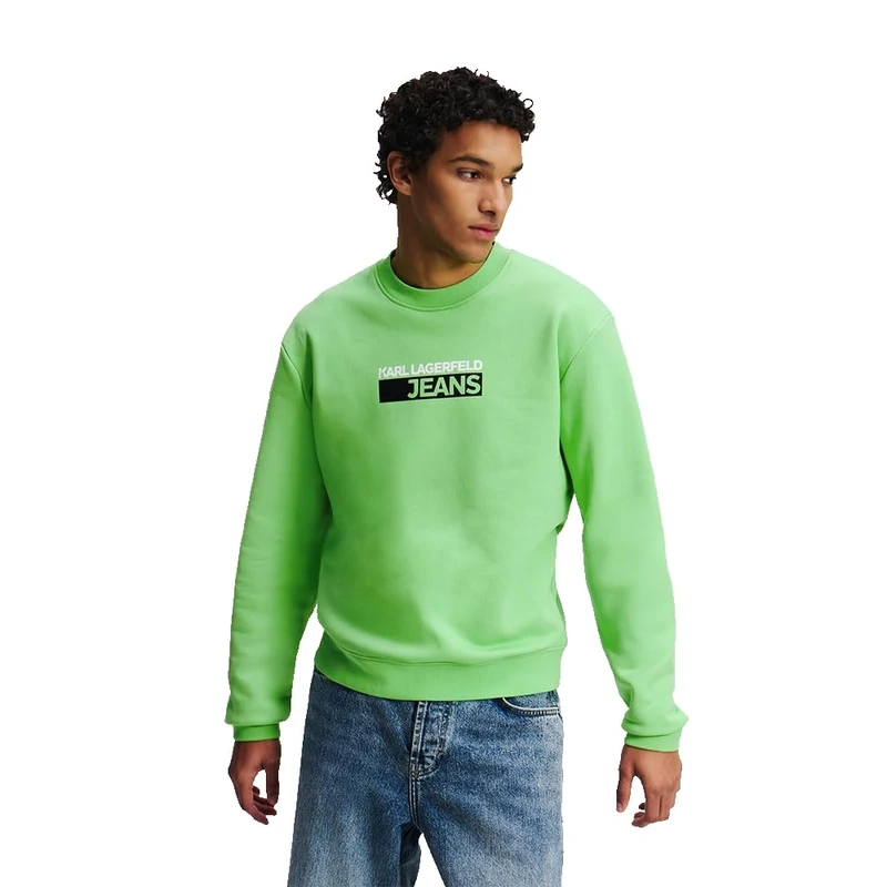 KARL LAGERFELD JEANS, Men's, Regular Logo Sweat, Regular Fit, Multicolor, L