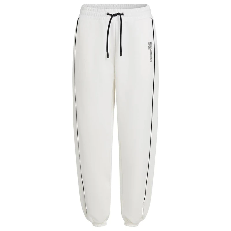 KARL LAGERFELD JEANS, Women's, Piping Sweatpant, Regular Fit, White, M