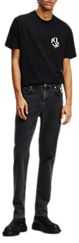 KARL LAGERFELD JEANS, Men's, Slim Denim, Slim Leg, Grey, 3434