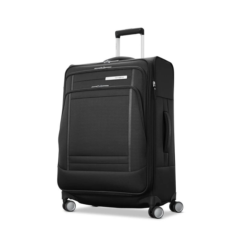 Samsonite Uplift Softside Luggage with Spinner Wheels, Black, Checked-Large 29-Inch, Uplift Softside Luggage with Spinner Wheels