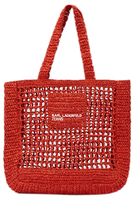 KARL LAGERFELD JEANS, Women's, Beach Shopper, Red, One size - Image 1