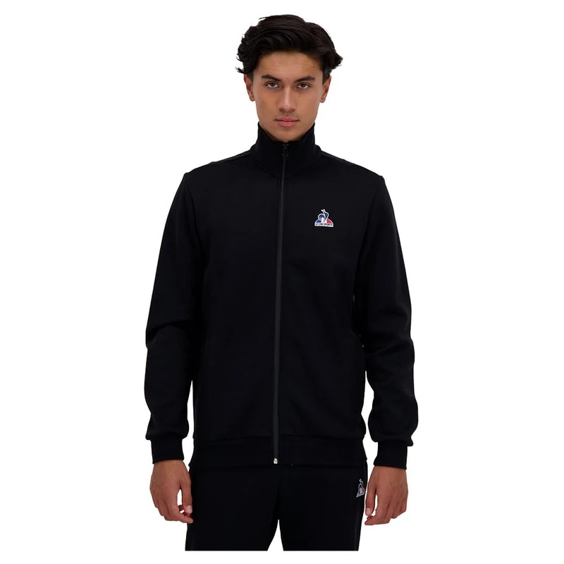 Le Coq Sportif Ess Fz Sweat N°1 M Sweater Vest, Black, S