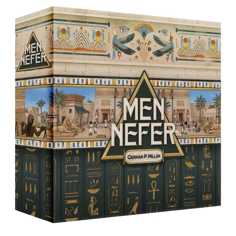 Ludonova | Men Nefer | Board Game | Ages 14+ | 1-4 Players | 30-120 Minutes Playing Time