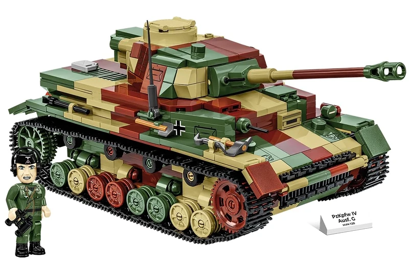 COBI PzKpfw IV Ausf.G, Gray Or Silver