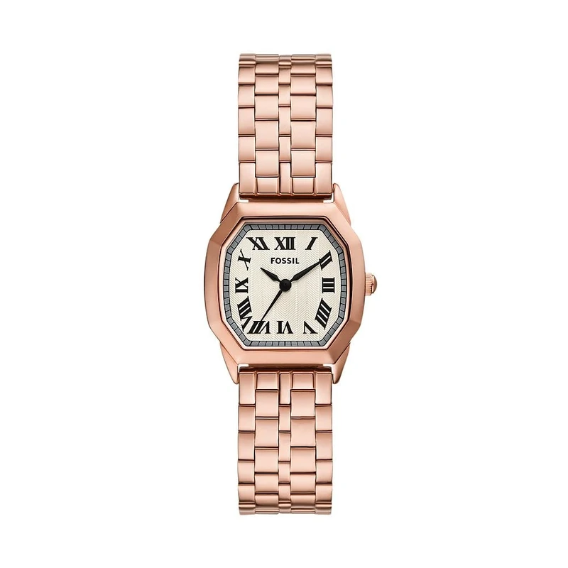 Fossil Harlow Watch for Women, Quartz Three Hand Movement with Stainless Steel or Leather Strap