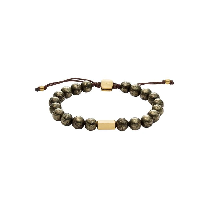 Fossil Men's Jewelry Gold Stainless Steel Bracelet, JF04820710