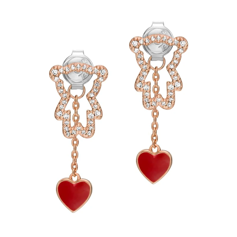 Emporio Armani Women's Brass Post Closure Earrings