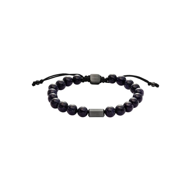 Fossil Men's Jewelry Gunmetal Stainless Steel Bracelet, JF04819060 - Image 1