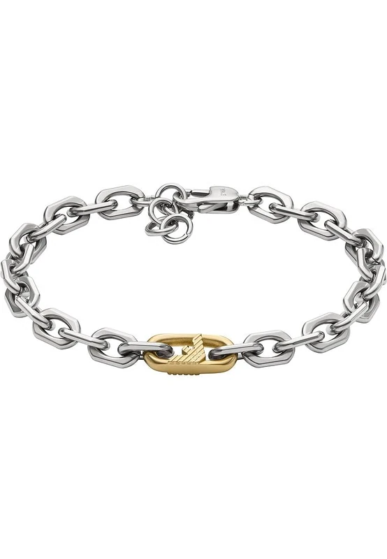 Emporio Armani Men's Stainless Steel or beaded with lobster clasp closure bracelet