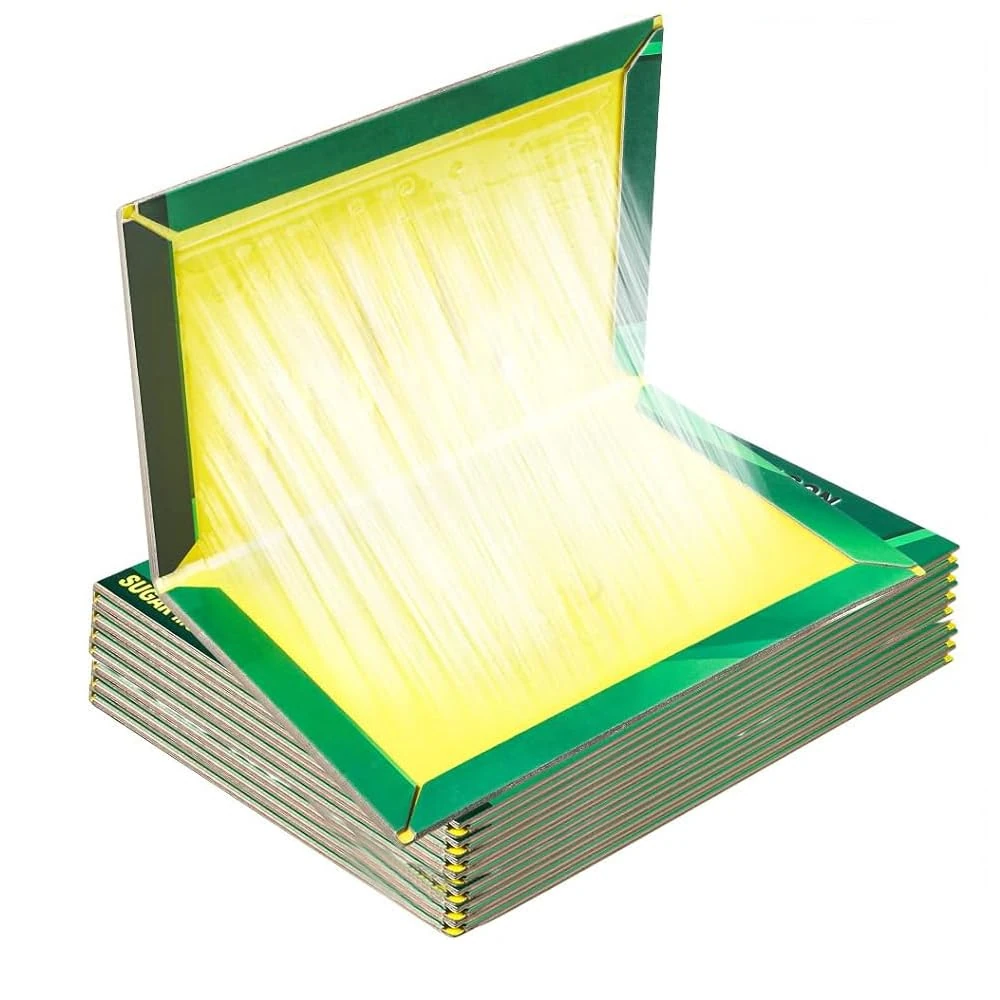 6 Pack Pest Trap Boards, Strong Sticky Trap Pad And Boards For Multi Pests, Glue Trap Pads for Indoor Outdoor Home Kitchen Garden, Non- Toxic. Fly Catchers. (6)