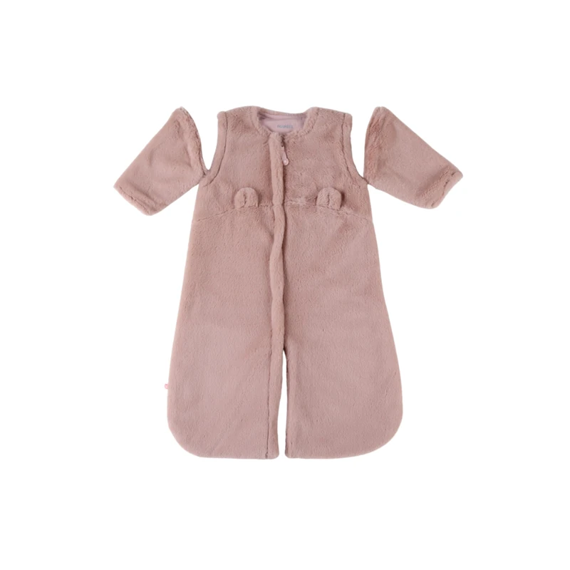 Noukie's - Winter Sleeping Bag 6-24 Months (100 cm) - Tog 2 to 3.5 cm - Groloudoux Light Pink