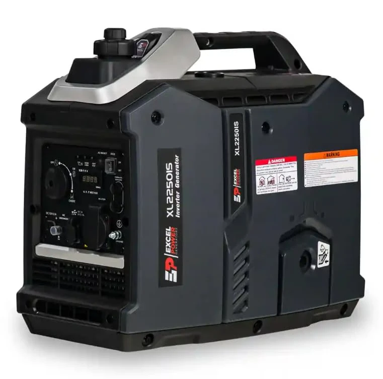 Excel Power 2kW Portable Petrol Inverter Generator Ideal For Camping, Fishing, Motorhome, Caravan, Outdoor Adventure With 2 Year Warranty