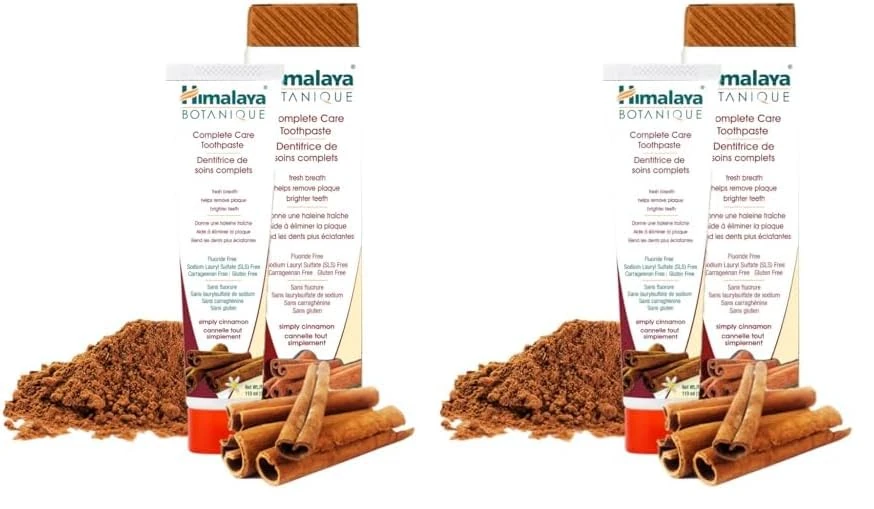 Himalaya Botanique Simply Cinnamon Complete Care Toothpaste 150 g (Pack of 2)