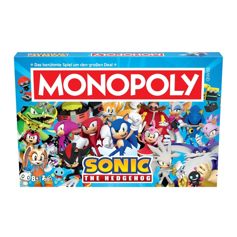 Monopoly Winning Moves Sonic - Board Game - Age 8+ - German