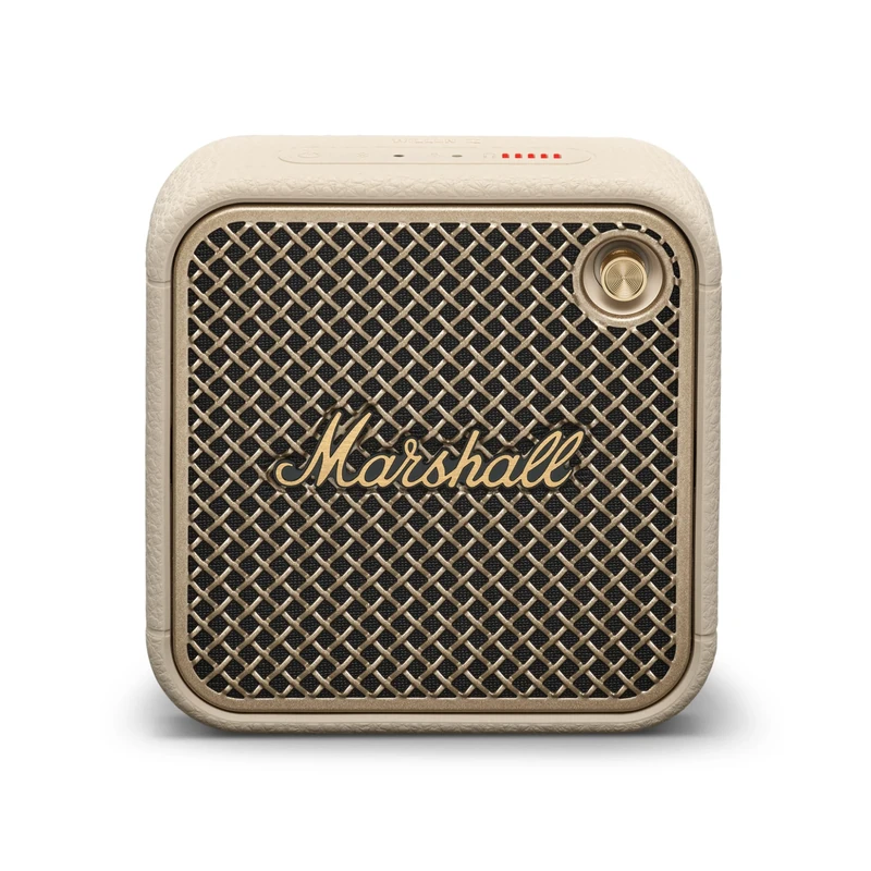 Marshall Willen II Bluetooth Speaker, Wireless, 17+ Hours Playtime, Water-Resistent IP67, Quick Charge - Cream