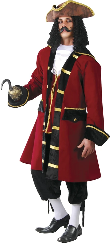 FIESTAS GUIRCA Pirate Captain Adult Costume - XXL 44-46