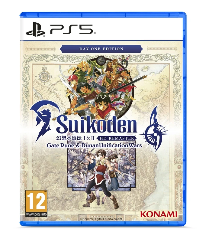 Suikoden I & II HD Remaster: Gate Rune & Dunan Unification Wars - Day One Edition /PS5