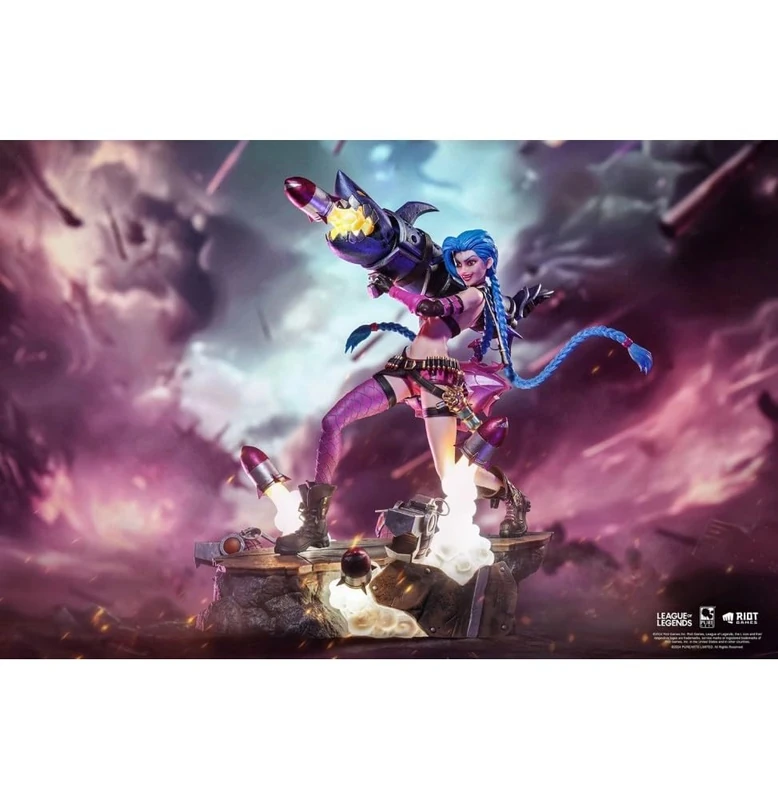 PURE ARTS Jinx Statue 1:6 Scale 32Cm