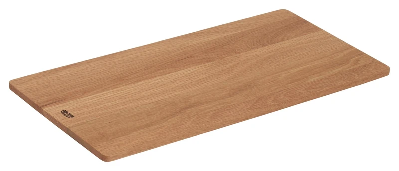 GROHE Wooden Chopping Board, Over Kitchen Sink Cutting Board, Dimensions 490 x 240 x 19 mm, Material Oak, 40751HW0
