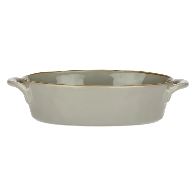 ROSE & TULIPANI Concerto Pearl Grey Baking Tray 31 x 17.3 x 7 - Image 1