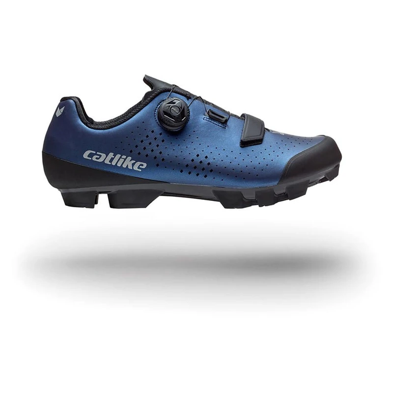 Catlike 7200600028 - Kompact'o X1 MTB Cycling Shoes Size 39 – Lightweight, Durable, and Breathable Design with Advanced ATOP Dial System, Reinforced Nylon Sole, Blue