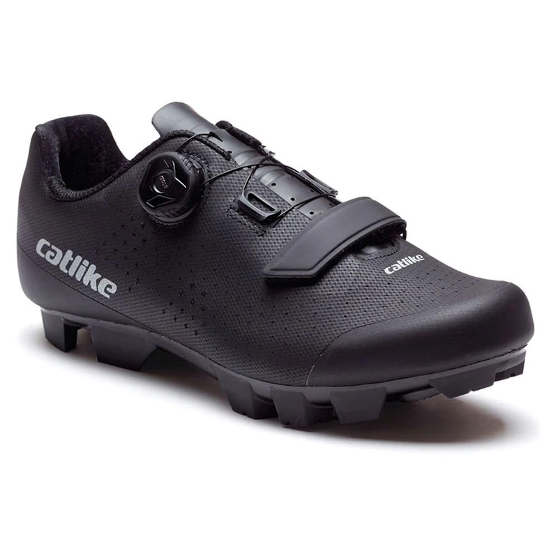 Catlike 7200600007 - Kompact'o X1 MTB Cycling Shoes Size 42 – Lightweight, Durable, and Breathable Design with Advanced ATOP Dial System, Reinforced Nylon Sole, Black
