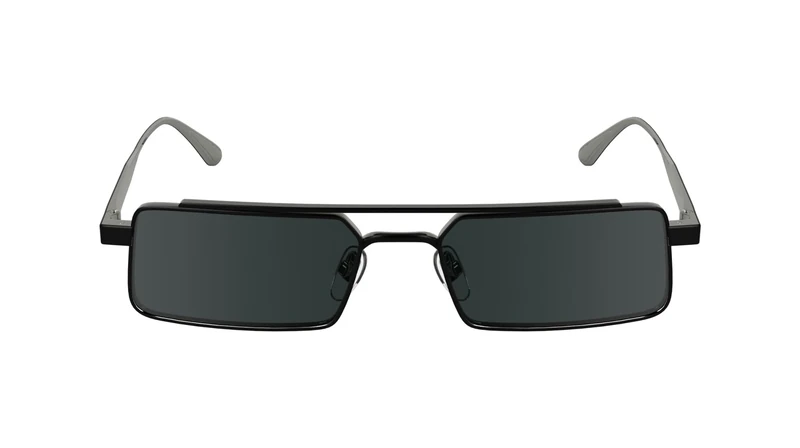 Calvin Klein Unisex Adult Sunglasses CK24111S - Matte Black with Solid Grey Lens