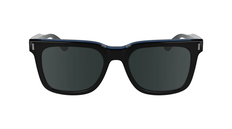 Calvin Klein Men's Sunglasses CK24536S - Black/Avio with Solid Grey Lens