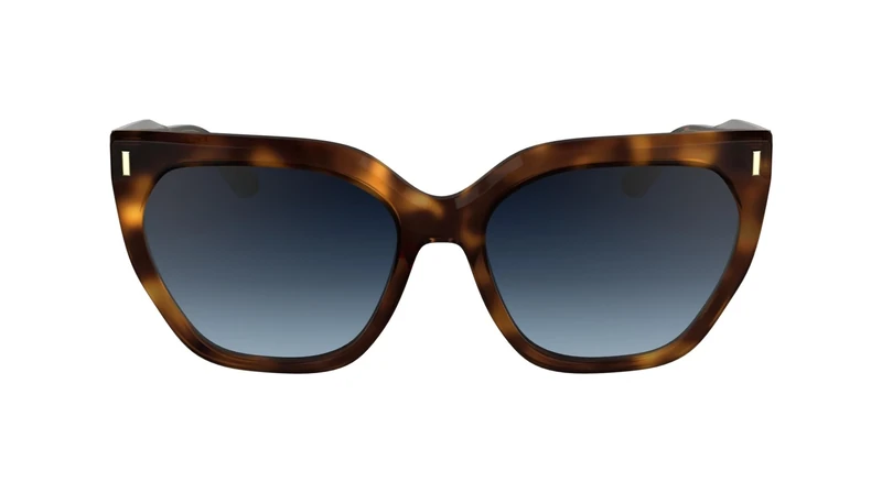 Calvin Klein Women's Sunglasses CK24535S - Havana with Gradient Blue Lens
