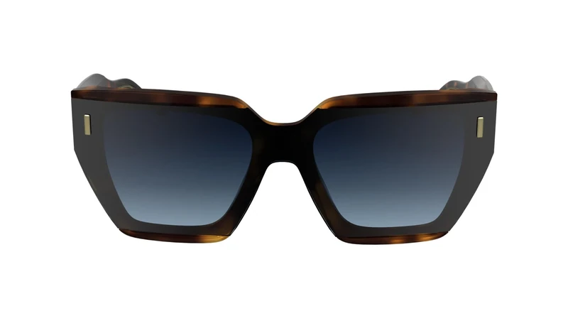 Calvin Klein Women's Sunglasses CK24533S - Havana with Gradient Blue Lens