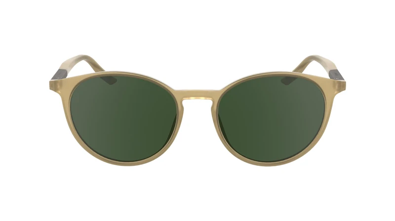 Calvin Klein Unisex Adult Sunglasses CK24539S - Caramel with Solid Green Lens