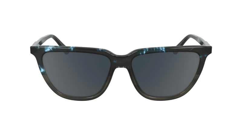 Calvin Klein Women's Sunglasses CK24537S - Blue Havana/Havana with Solid Grey Lens