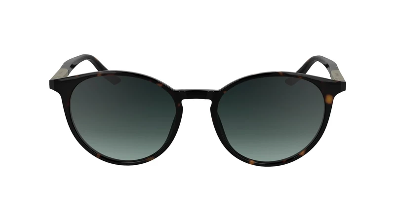 Calvin Klein Unisex Adult Sunglasses CK24539S - Dark Havana with Gradient Petrol Lens