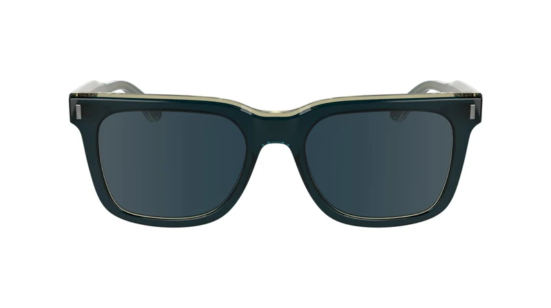 Calvin Klein Men's Sunglasses CK24536S - Petrol/Smoke with Solid Blue Lens