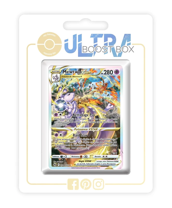 Archéduc (Decidueye) 005/064 Reverse - my-booster X Écarlate et Violet 6.5 - Fable Nébuleuse Box of 10 Pokemon French Cards