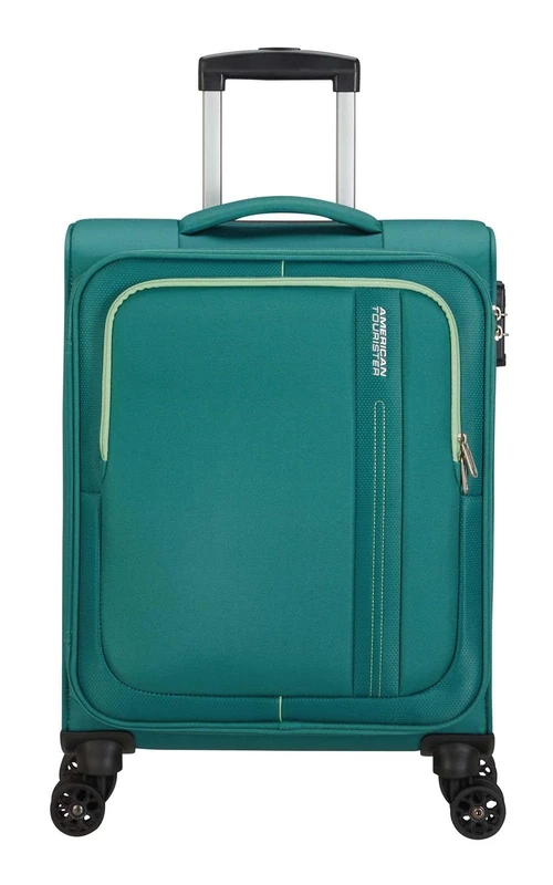 American Tourister Sea Seeker - Spinner S, Hand Luggage, 55 cm, 36 L, Green (Bayou Green)