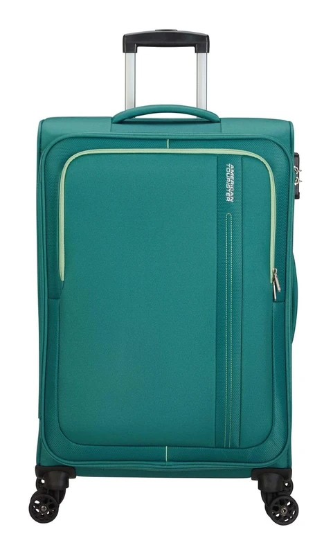 American Tourister Sea Seeker - Spinner M, Case, 68 cm, 61 L, Green (Bayou Green)