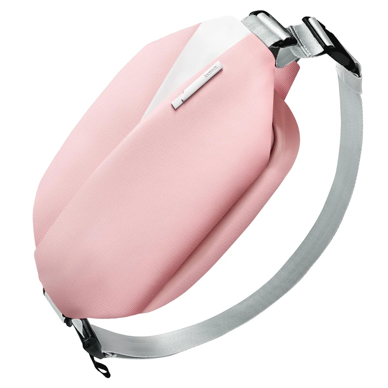 Inateck Sling Bag X, Compact Chest Bag Men Women Waterproof Bum Bag Chest Bags Shoulder Bag Crossbody Bag for Everyday Travel Hiking, Pink, M, Casual - Image 1
